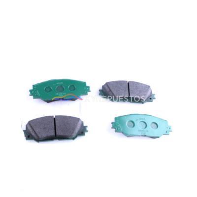 04465-12610 XYREPUESTOS AUTO PARTS Repuestos Al Por Mayor Car Front Brake Pads for Toyota Corolla 