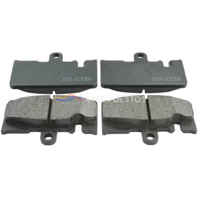 04466-50120  XYREPUESTOS AUTO PARTS Repuestos Al Por Mayor Auto Part Brake Pad Set for Toyota Lexus Ls430 Chassis Number Ucf30 